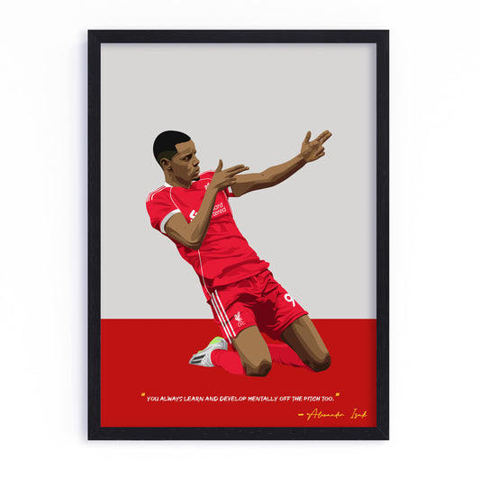 Alexander Isak Liverpool Poster