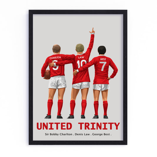 The United Trinity - Manchester United Poster