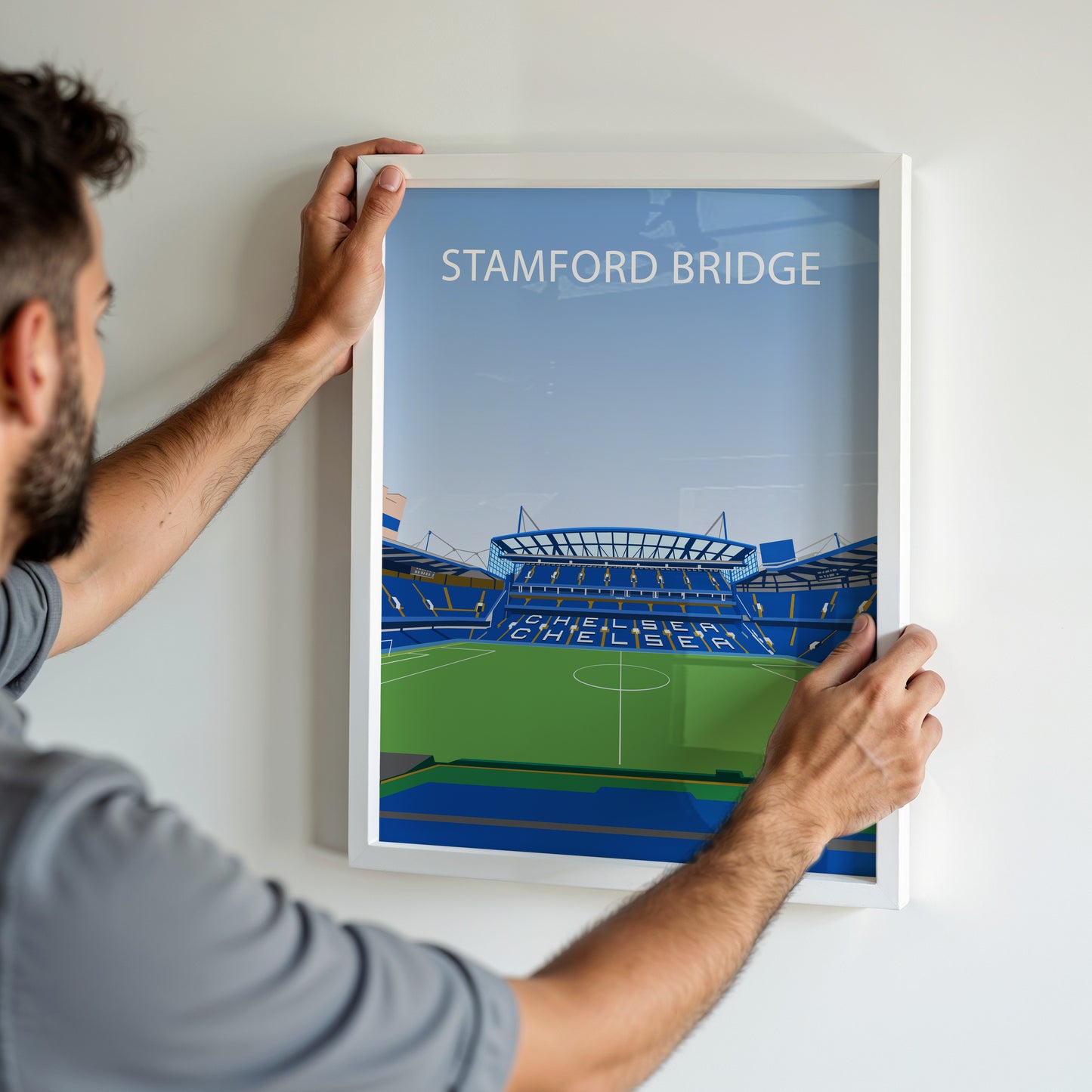Stamford Bridge Chelsea FC Framed Poster