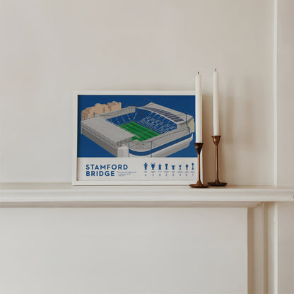 Stamford Bridge Chelsea Framed Poster