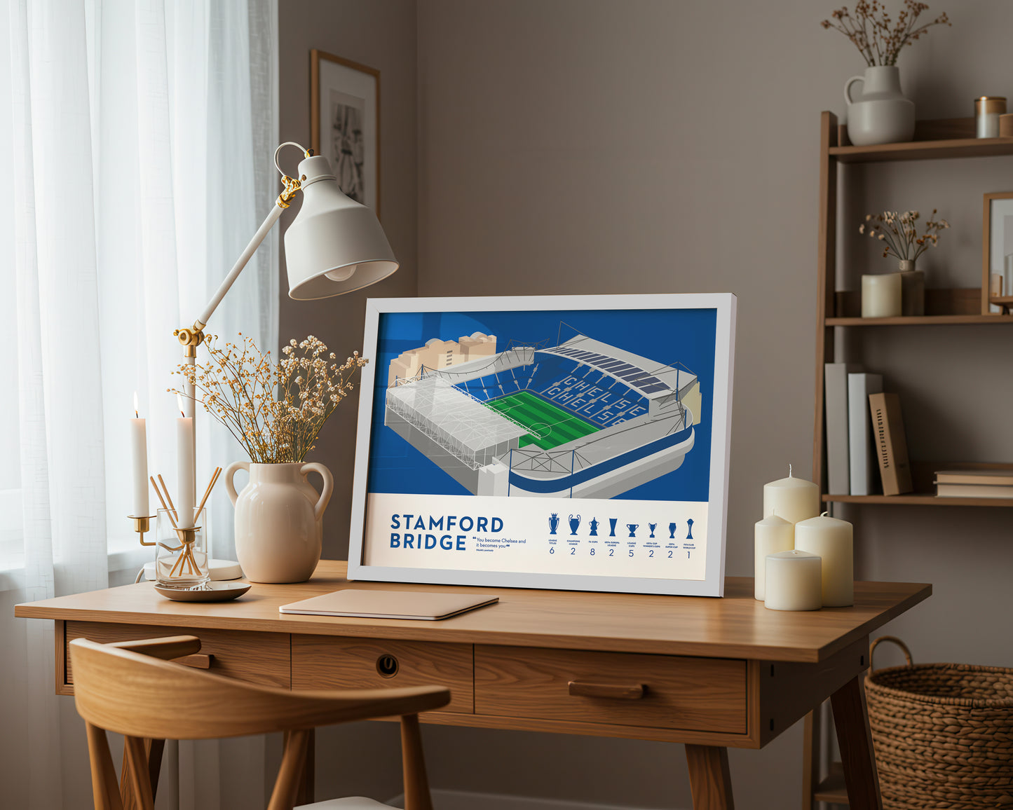 Stamford Bridge Chelsea Framed Poster