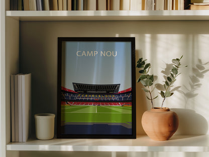 Camp Nou Stadium Frame - Barcelona Poster
