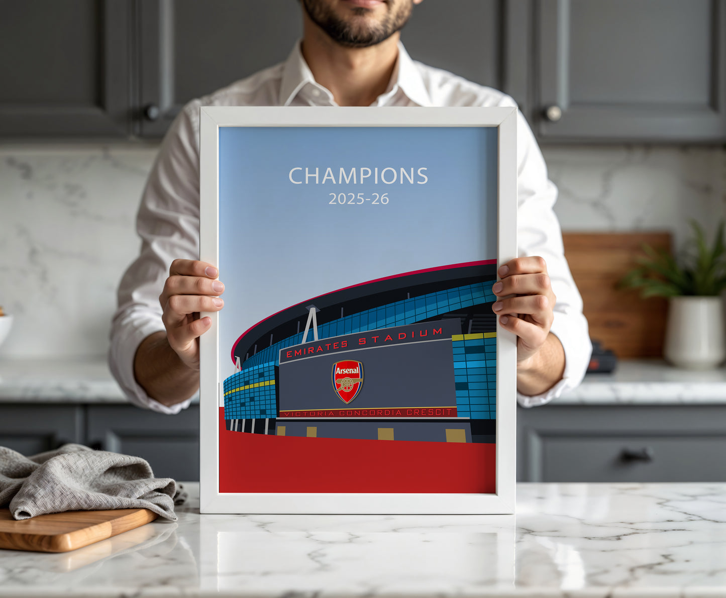 Arsenal Premier League Champions 2025/26 Edition