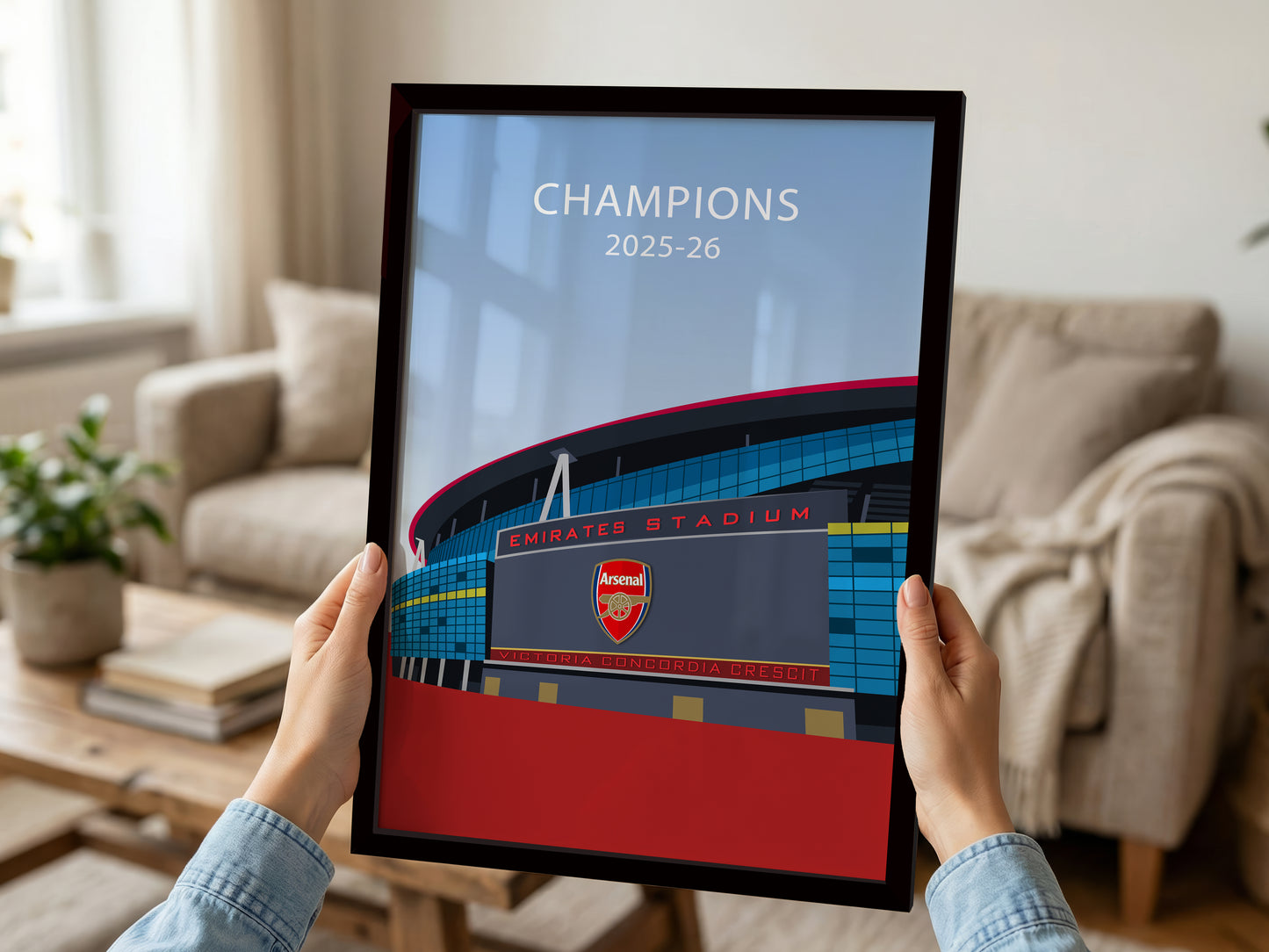 Arsenal Premier League Champions 2025/26 Edition