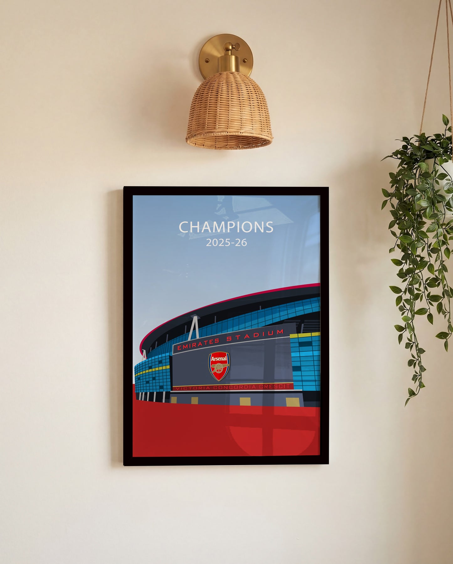 Arsenal Premier League Champions 2025/26 Edition
