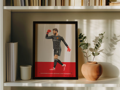 David de Gea Framed Poster - New Design 2025