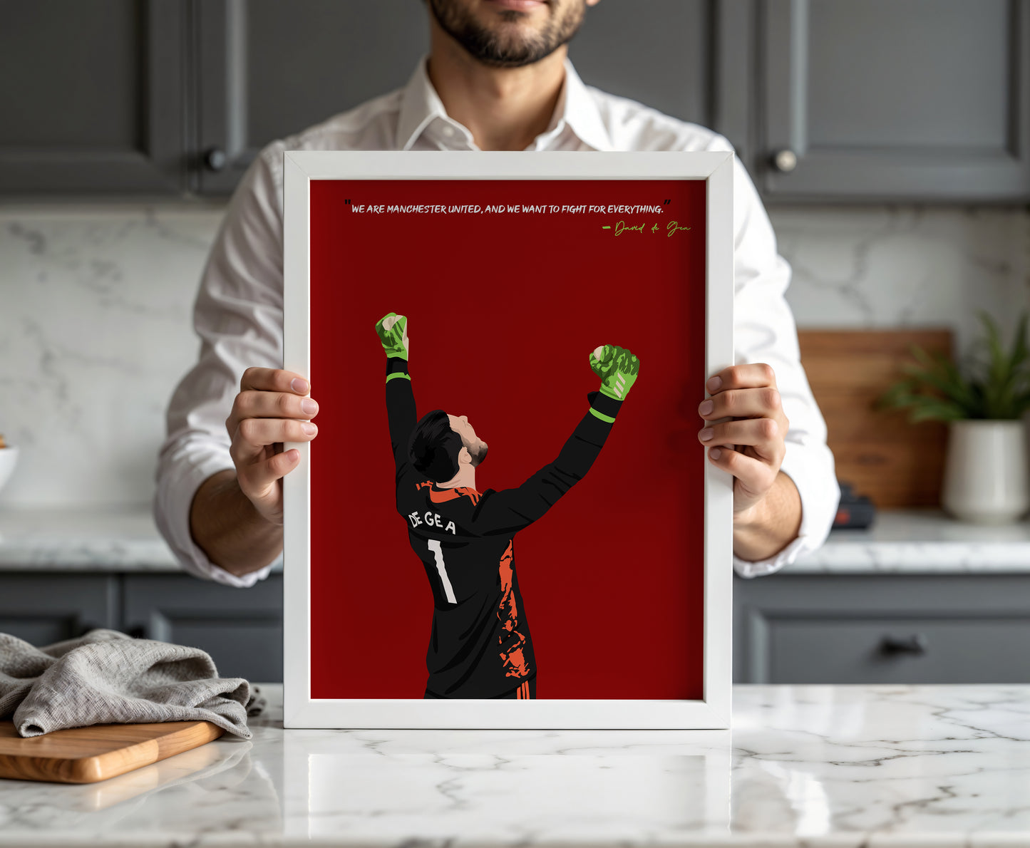 David de Gea Manchester United Framed Poster