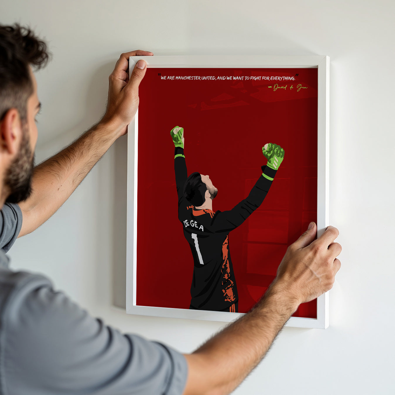 David de Gea Manchester United Framed Poster