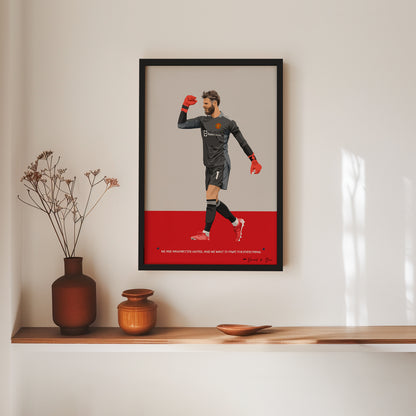 David de Gea Framed Poster - New Design 2025