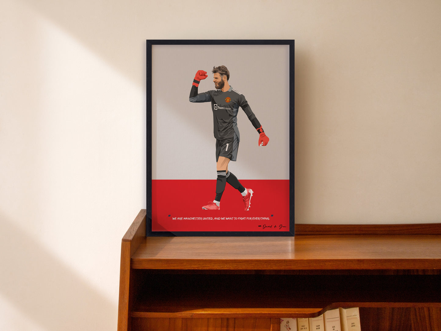 David de Gea Framed Poster - New Design 2025