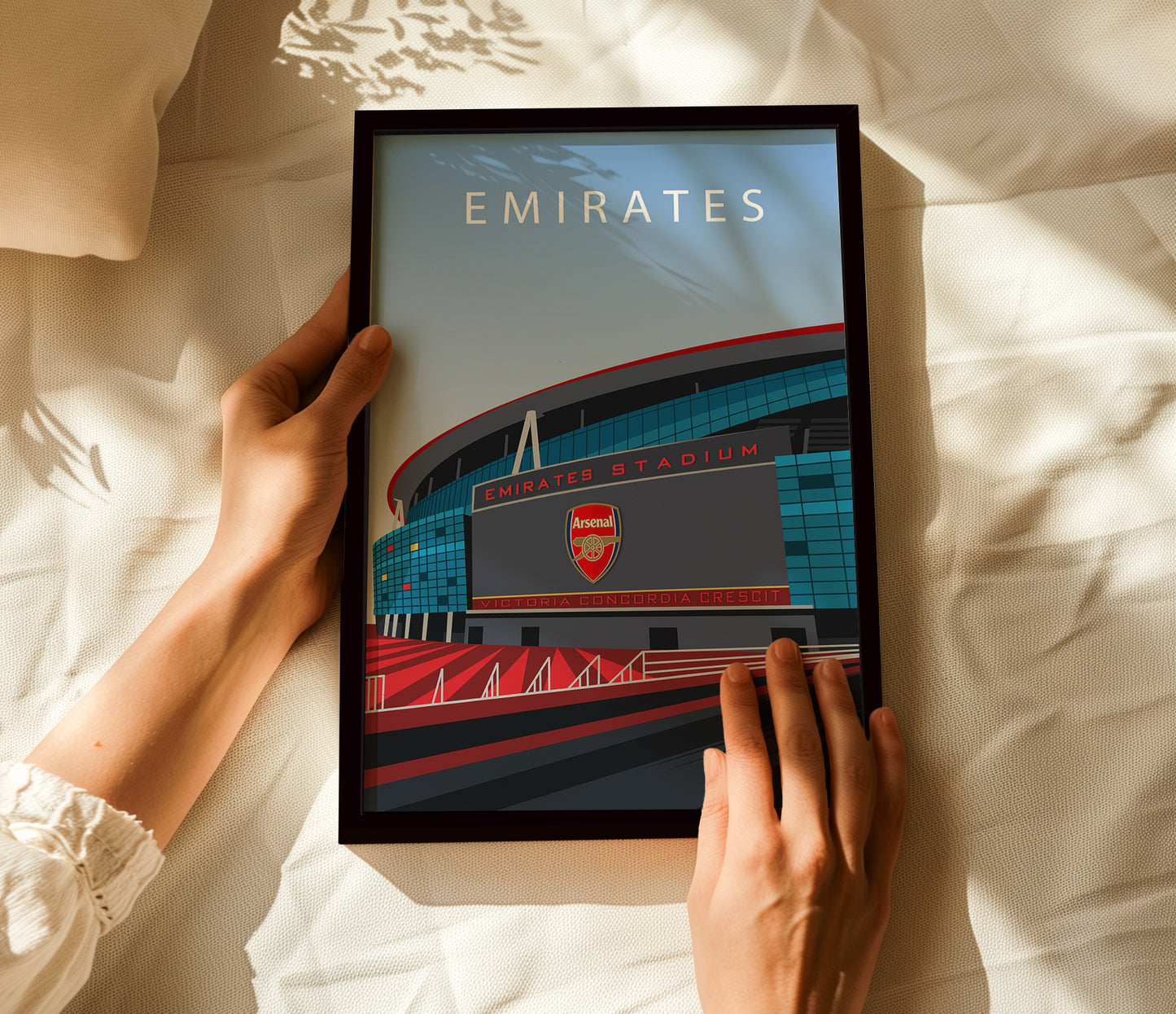 Emirates Arsenal Framed Poster