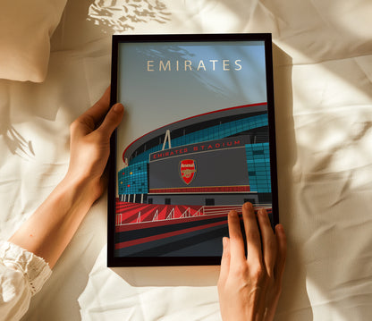 Emirates Arsenal Framed Poster
