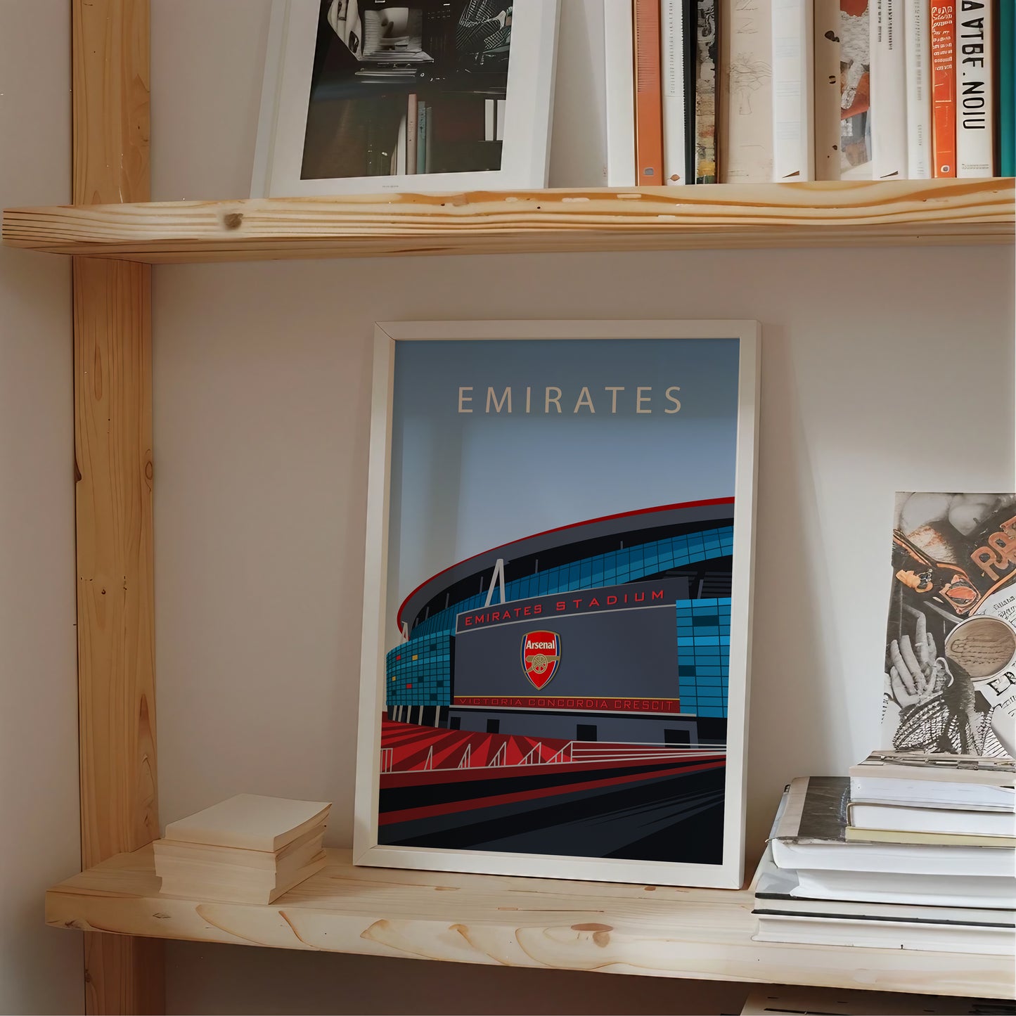 Emirates Arsenal Framed Poster