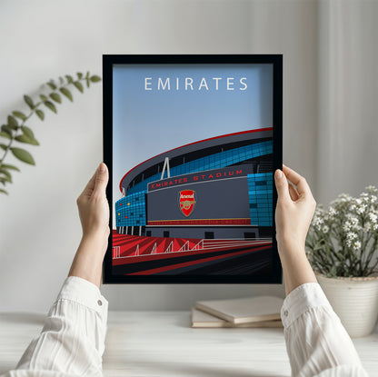 Emirates Arsenal Framed Poster