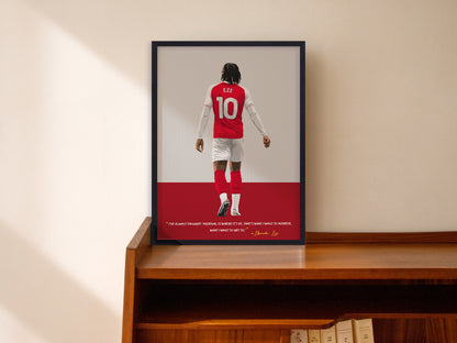 Eberechi Eze Arsenal Framed Poster