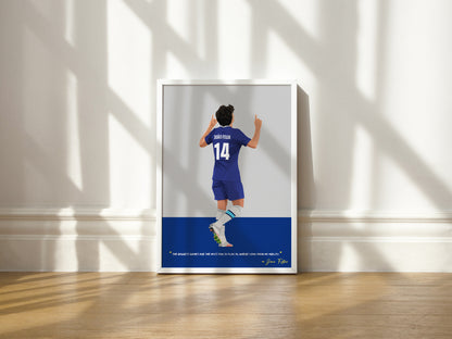 Joao Felix Chelsea Framed Poster