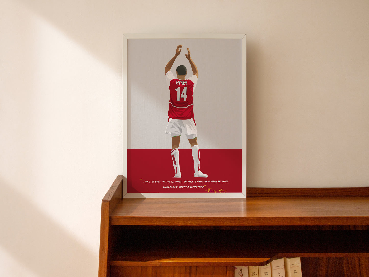 Thierry Henry Arsenal Framed Poster