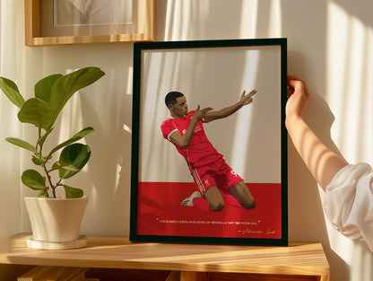 Alexander Isak Liverpool Poster