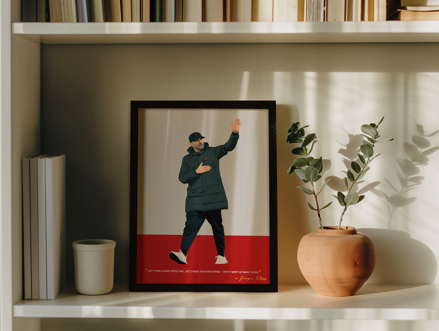 Jurgen Klopp Liverpool Tribute Art Frame