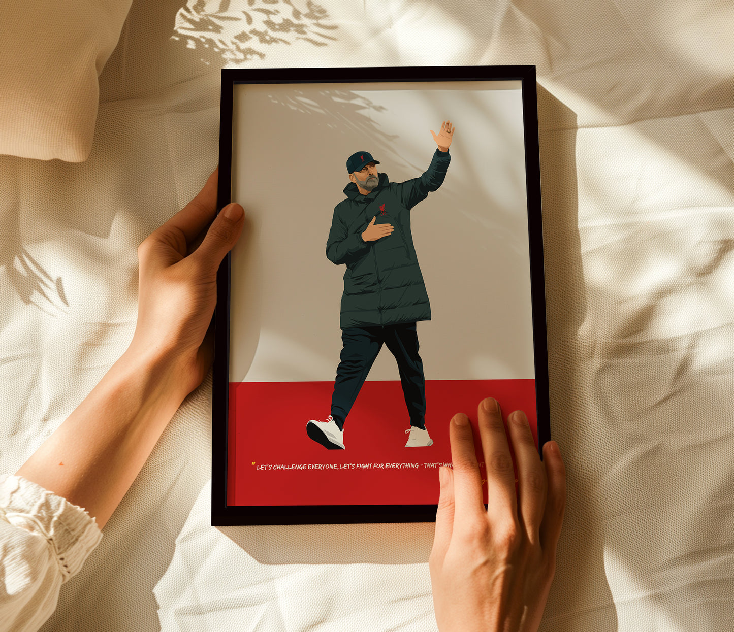 Jurgen Klopp Liverpool Tribute Art Frame