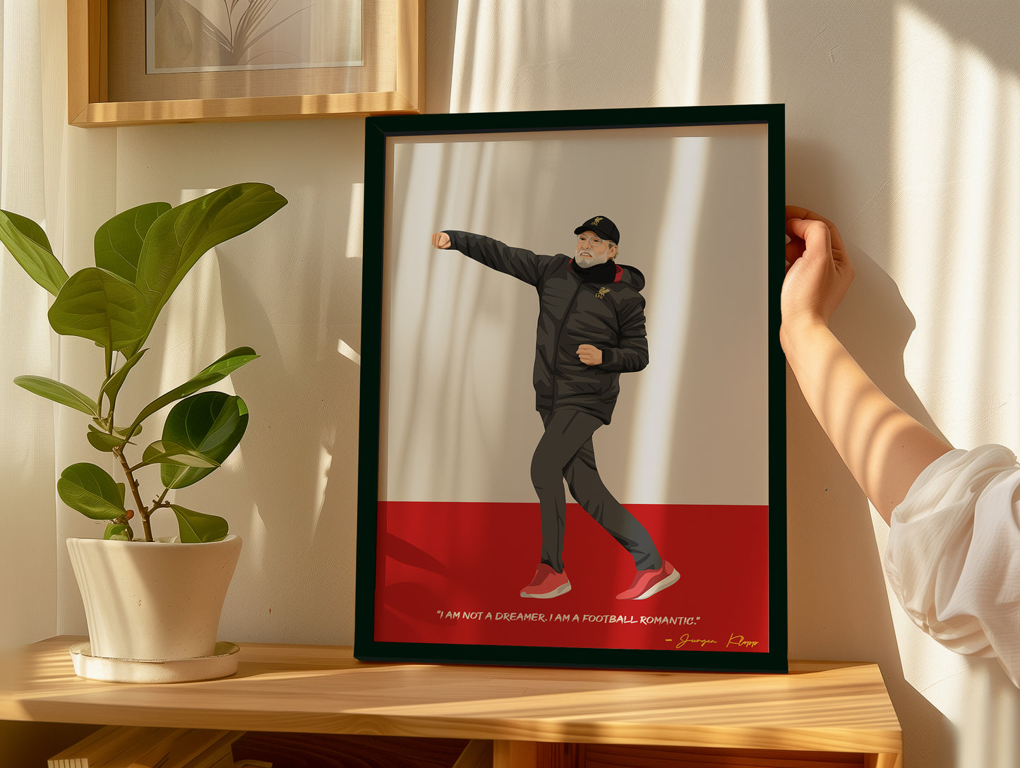 Jurgen Klopp Liverpool Framed Poster