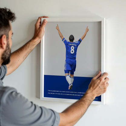 Frank Lampard Chelsea Framed Poster