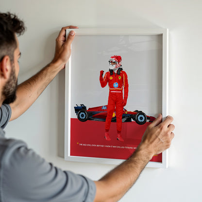 Charles Leclerc Frame, F1 Poster