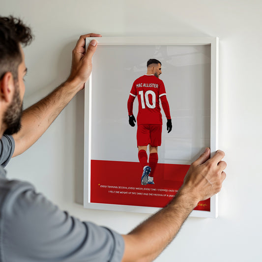 Alexis Mac Allister Liverpool Poster