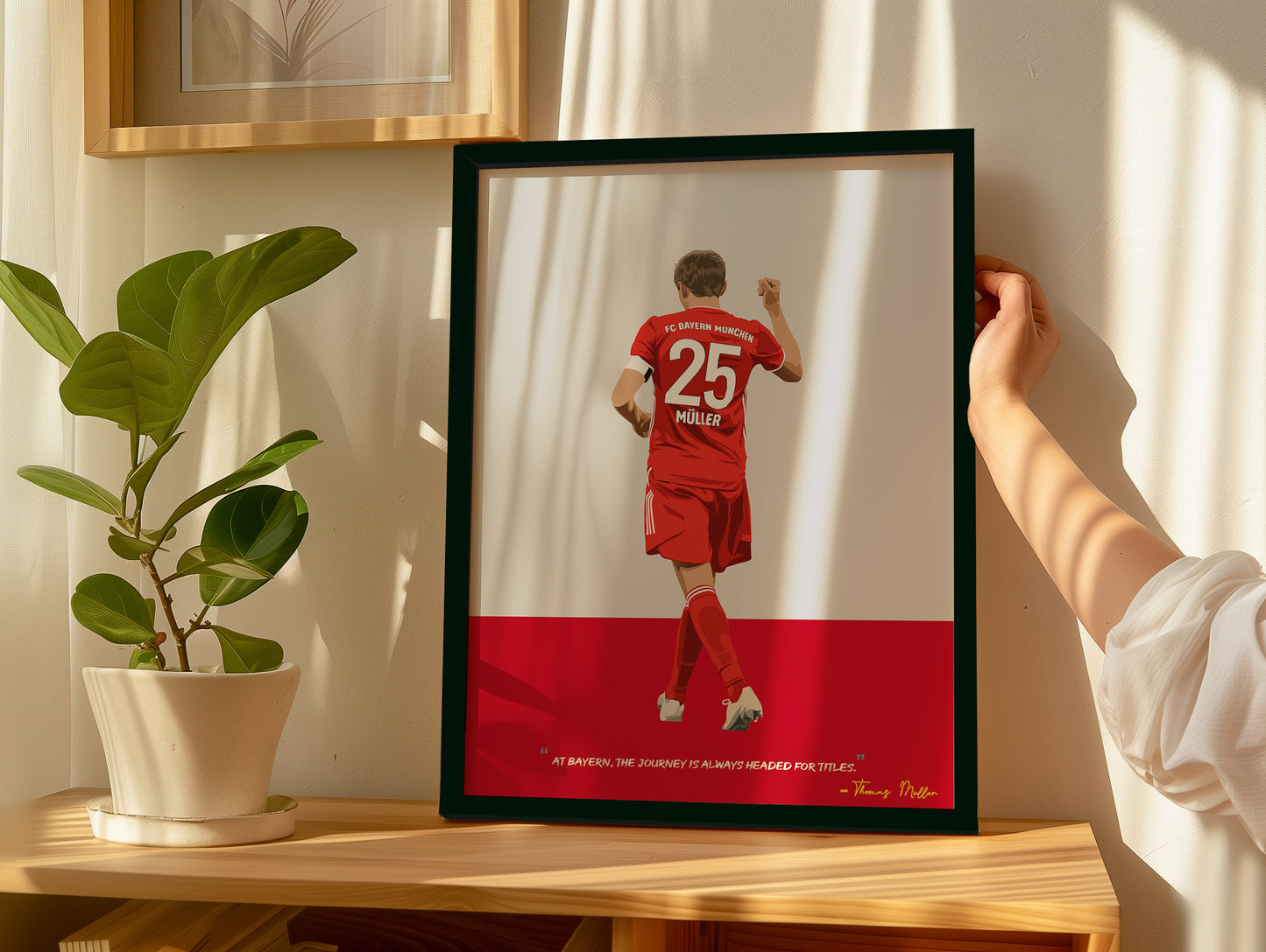 Thomas Muller Bayern Munich Framed Poster