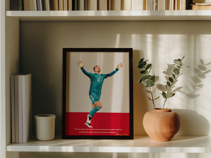 Manuel Neuer Bayern Munich Framed Poster