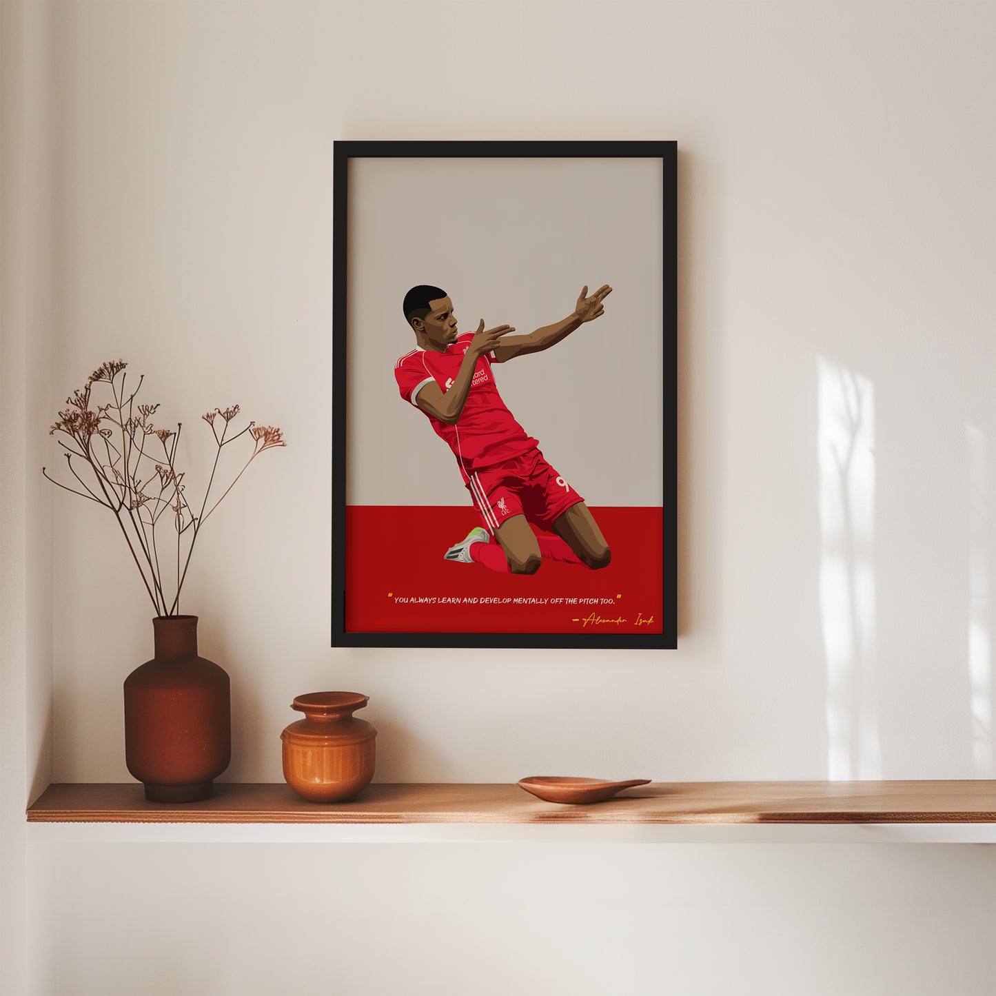 Alexander Isak Liverpool Poster