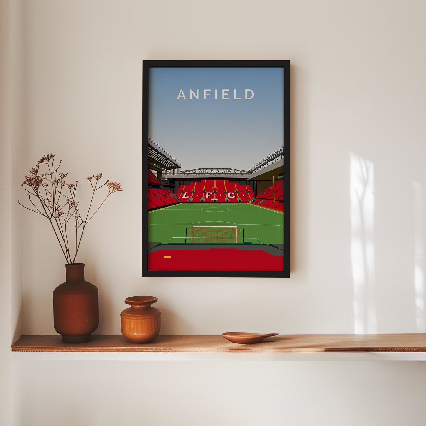 Anfield Interior Liverpool FC Poster