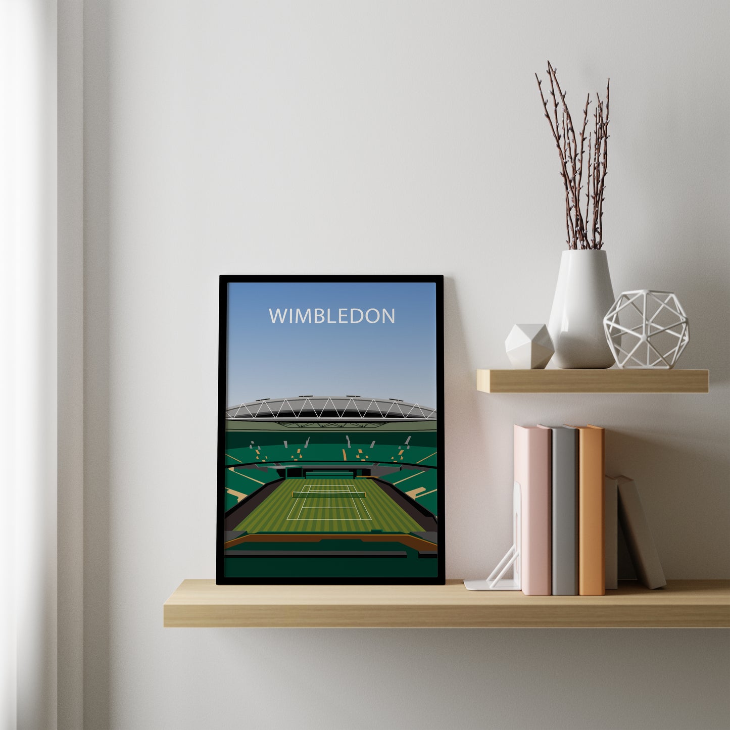 Wimbledon Stadium - Tennis Poster