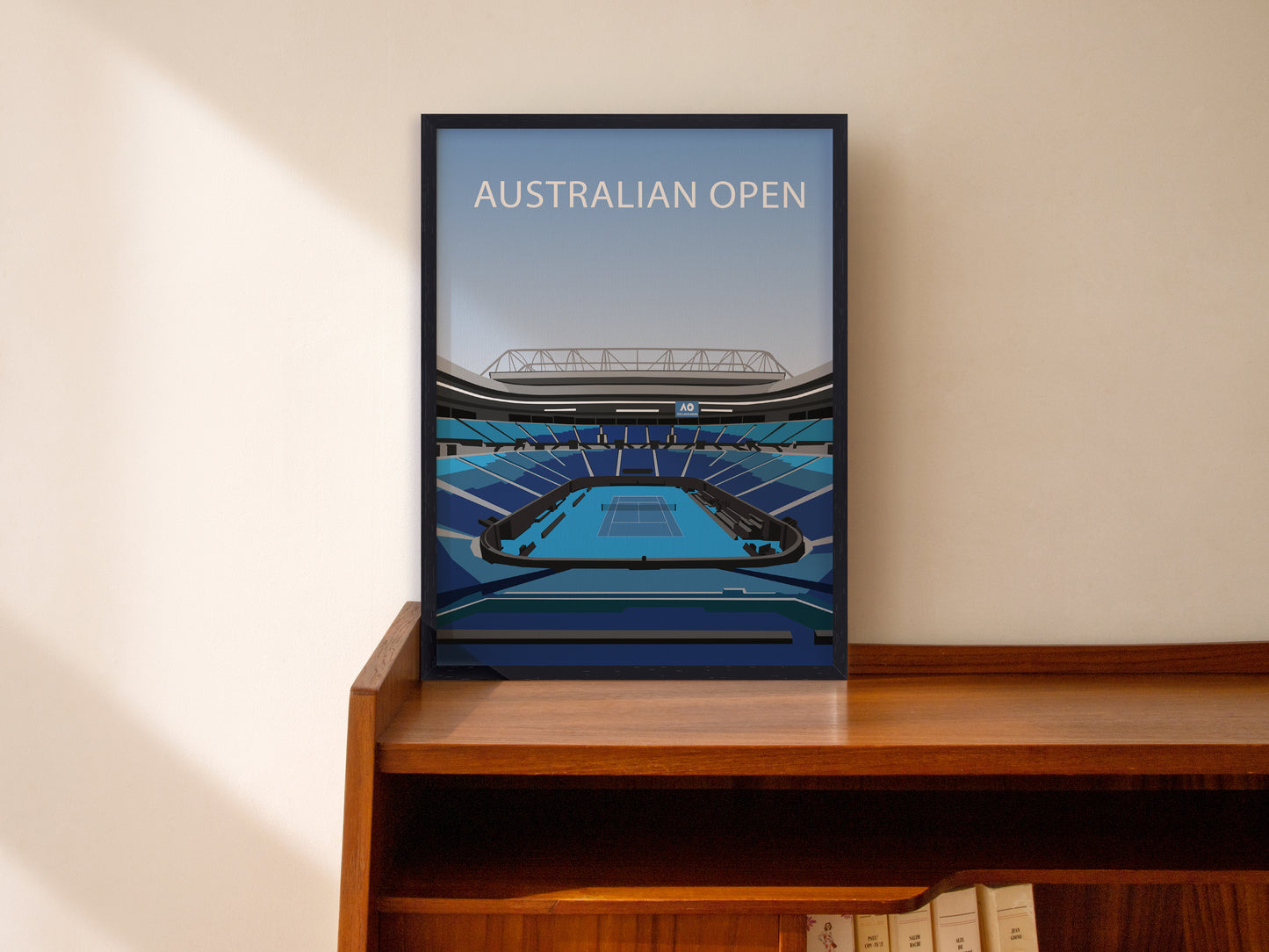 Australian Open Stadium Frame - Tennis Poster