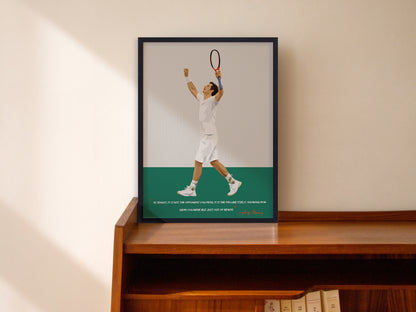 Andy Murray Poster - Tennis Frame