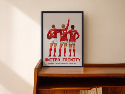 The United Trinity - Manchester United Poster
