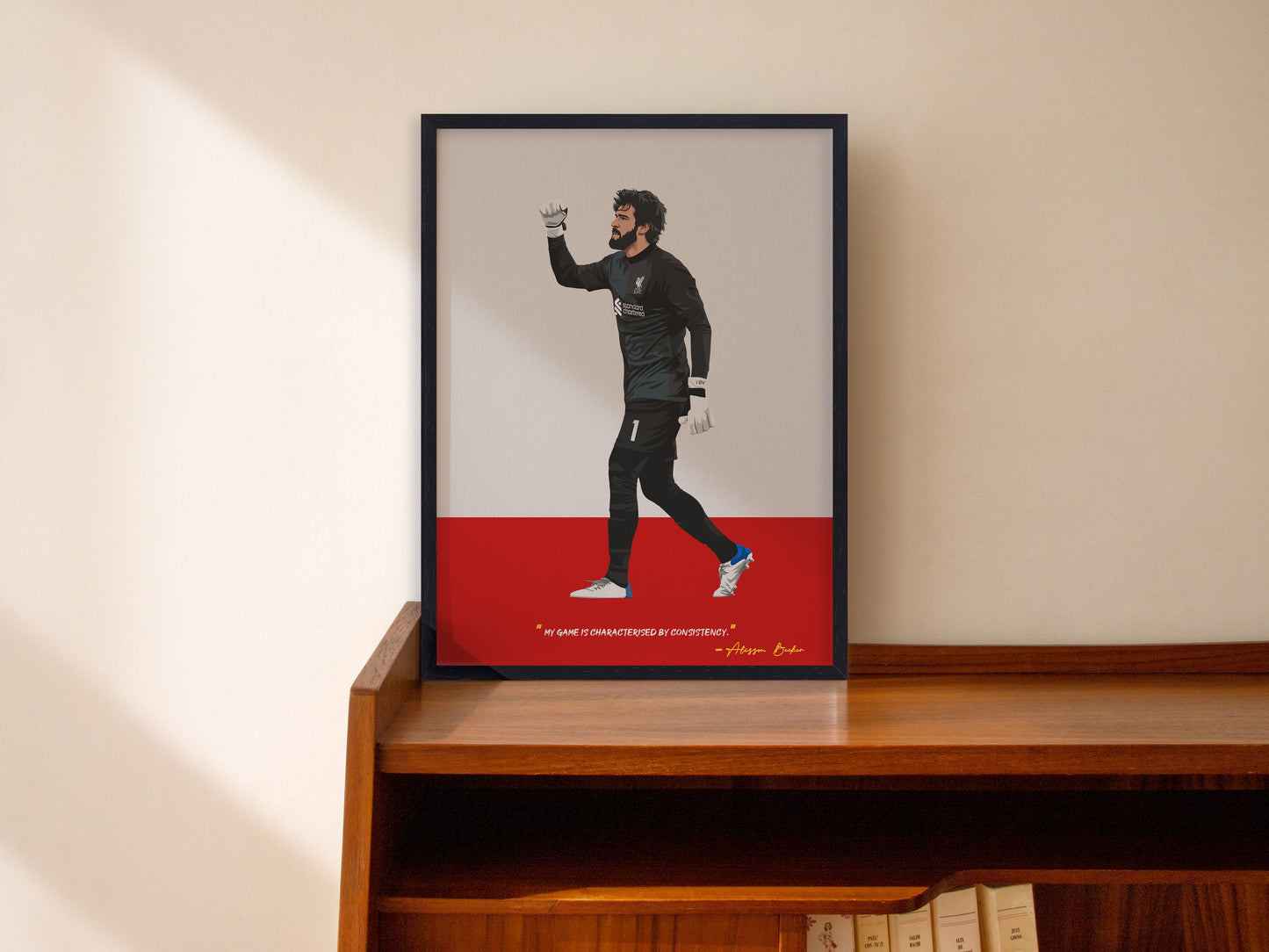 Alisson Becker Liverpool Poster - New Desgn