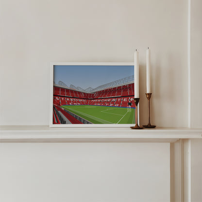 Old Trafford Stadium Manchester United Frame