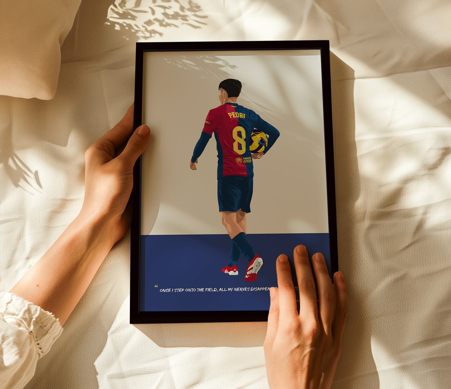 Pedri Barcelona Framed Poster