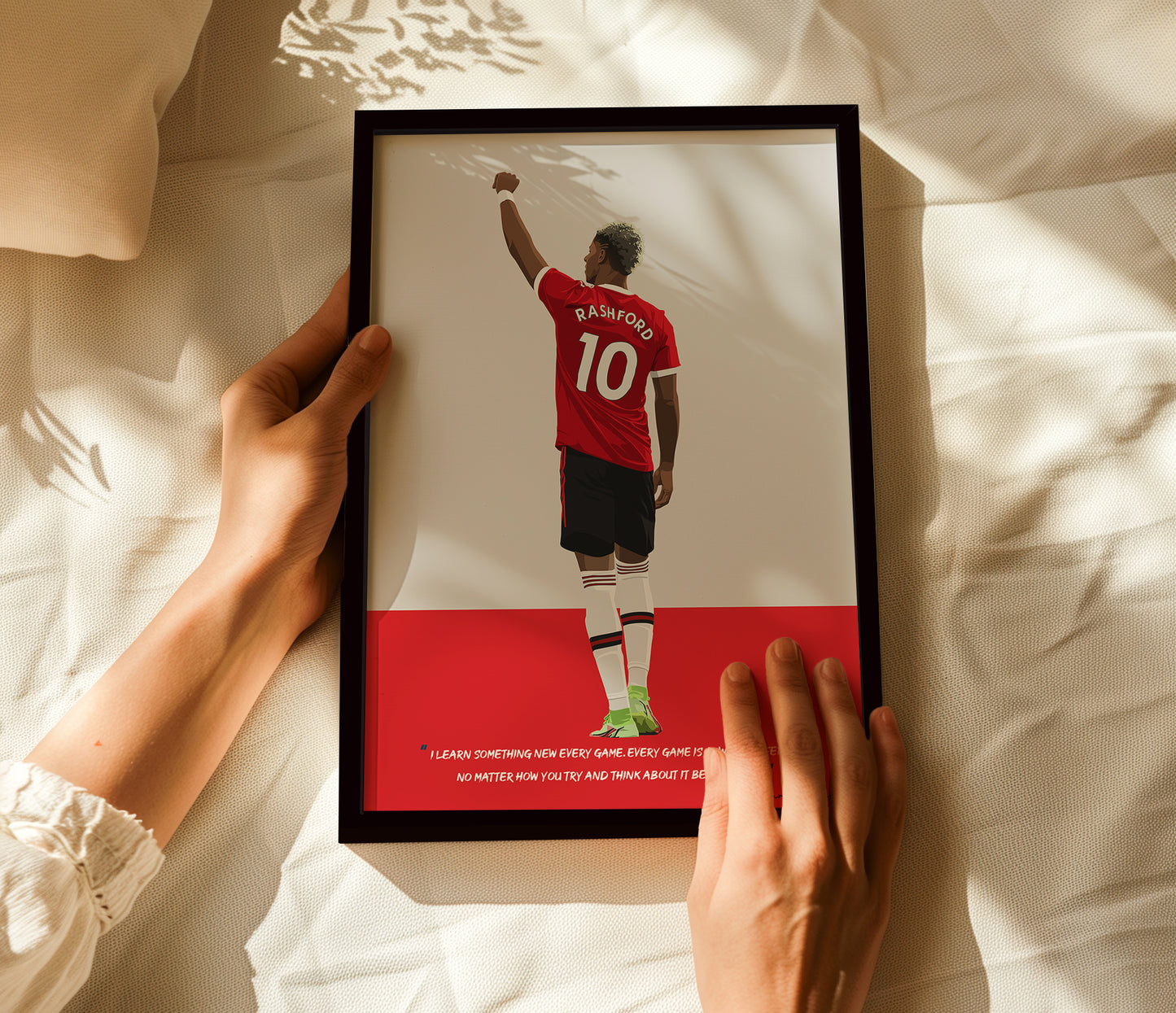 Marcus Rashford Manchester United Framed Poster