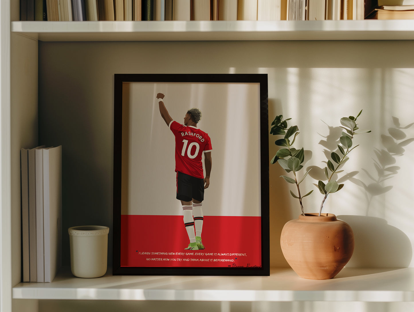 Marcus Rashford Manchester United Framed Poster