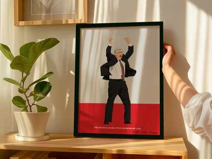 Sir Alex Ferguson Manchester United Framed Poster