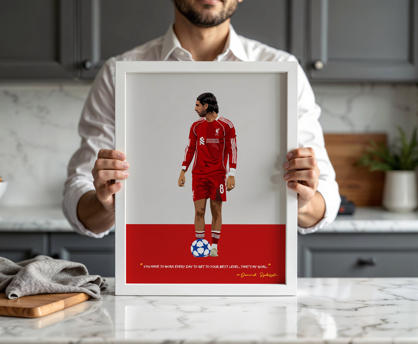 Dominik Szoboszlai Liverpool Poster