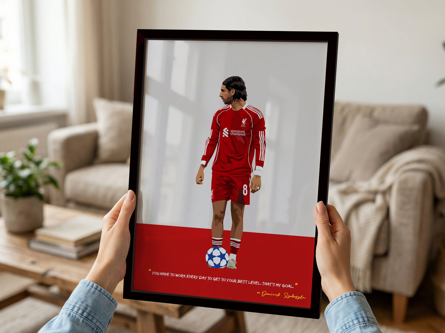 Dominik Szoboszlai Liverpool Poster