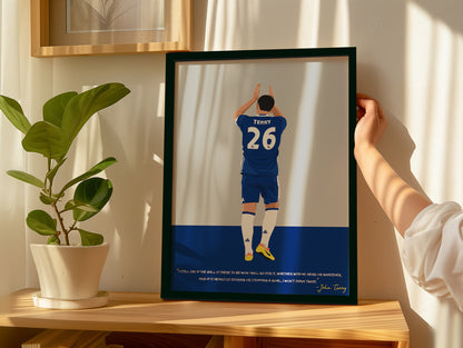 John Terry Chelsea Framed Poster