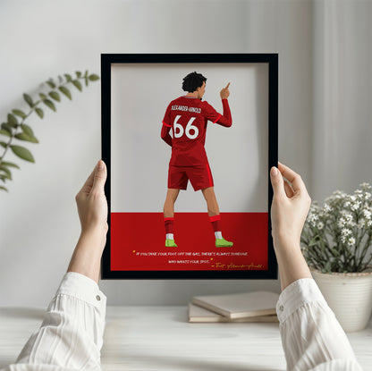 Trent Alexander-Arnold Liverpool Framed Poster