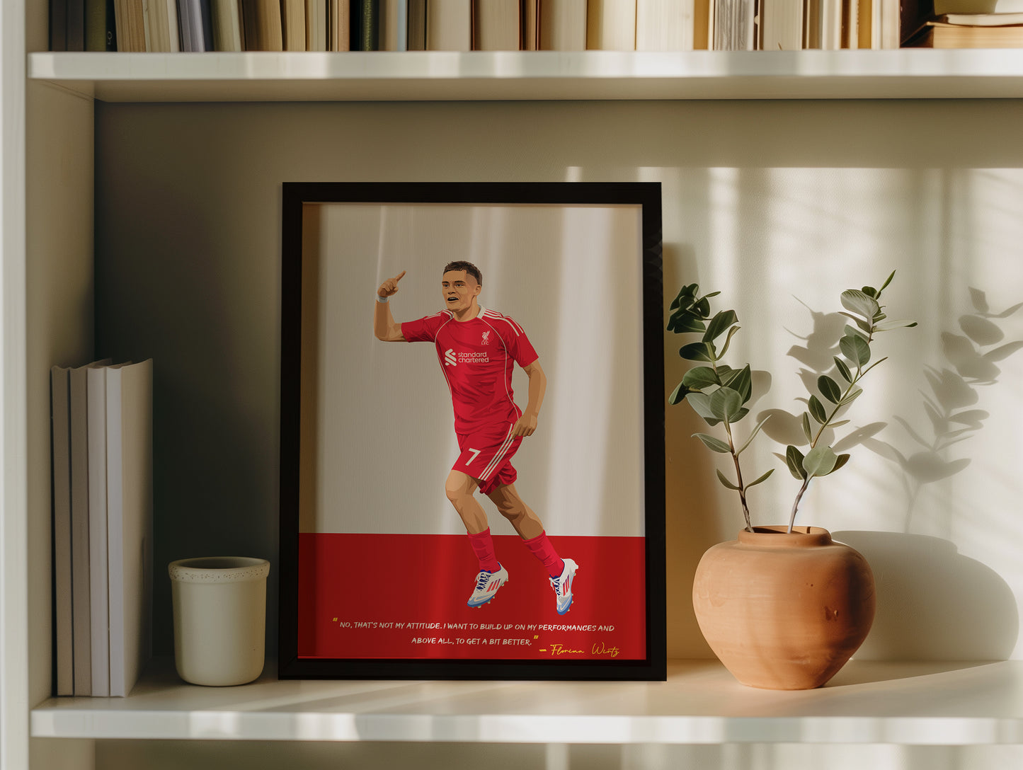 Florian Wirtz Liverpool Poster