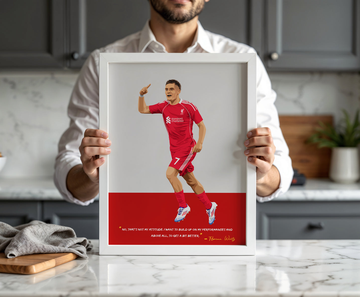 Florian Wirtz Liverpool Poster