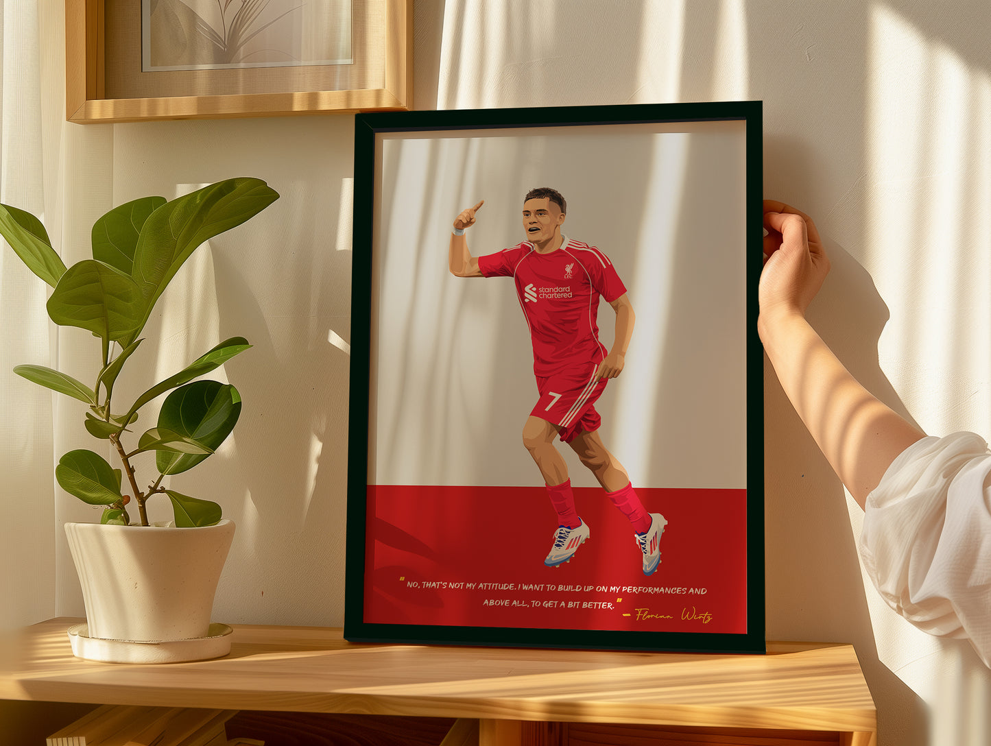 Florian Wirtz Liverpool Poster