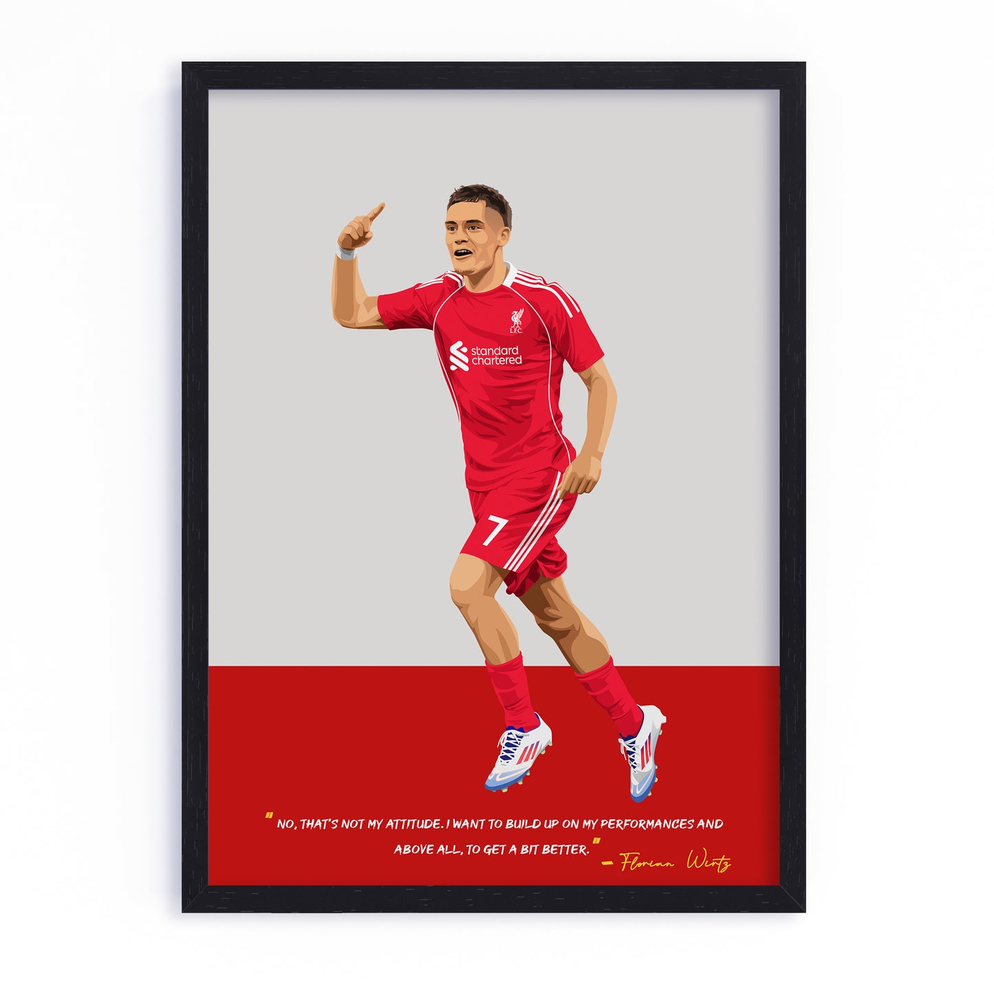 Florian Wirtz Liverpool Poster